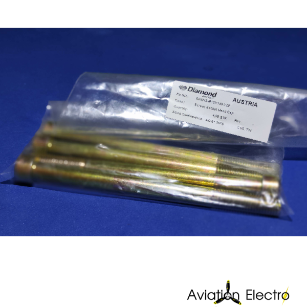 Bolt DIN912-M10x140-YZP