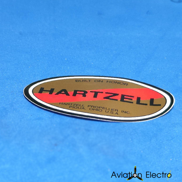 GR8-23, Propeller Placard, Hartzell 