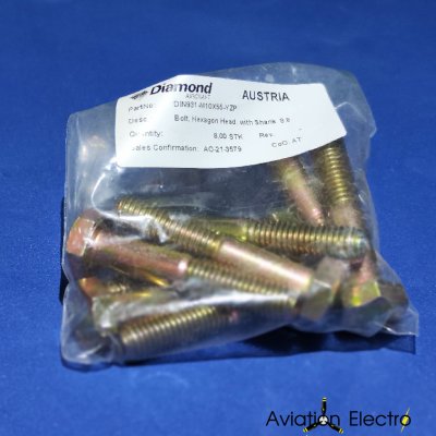 Bolt DIN931-M100x55-YZP